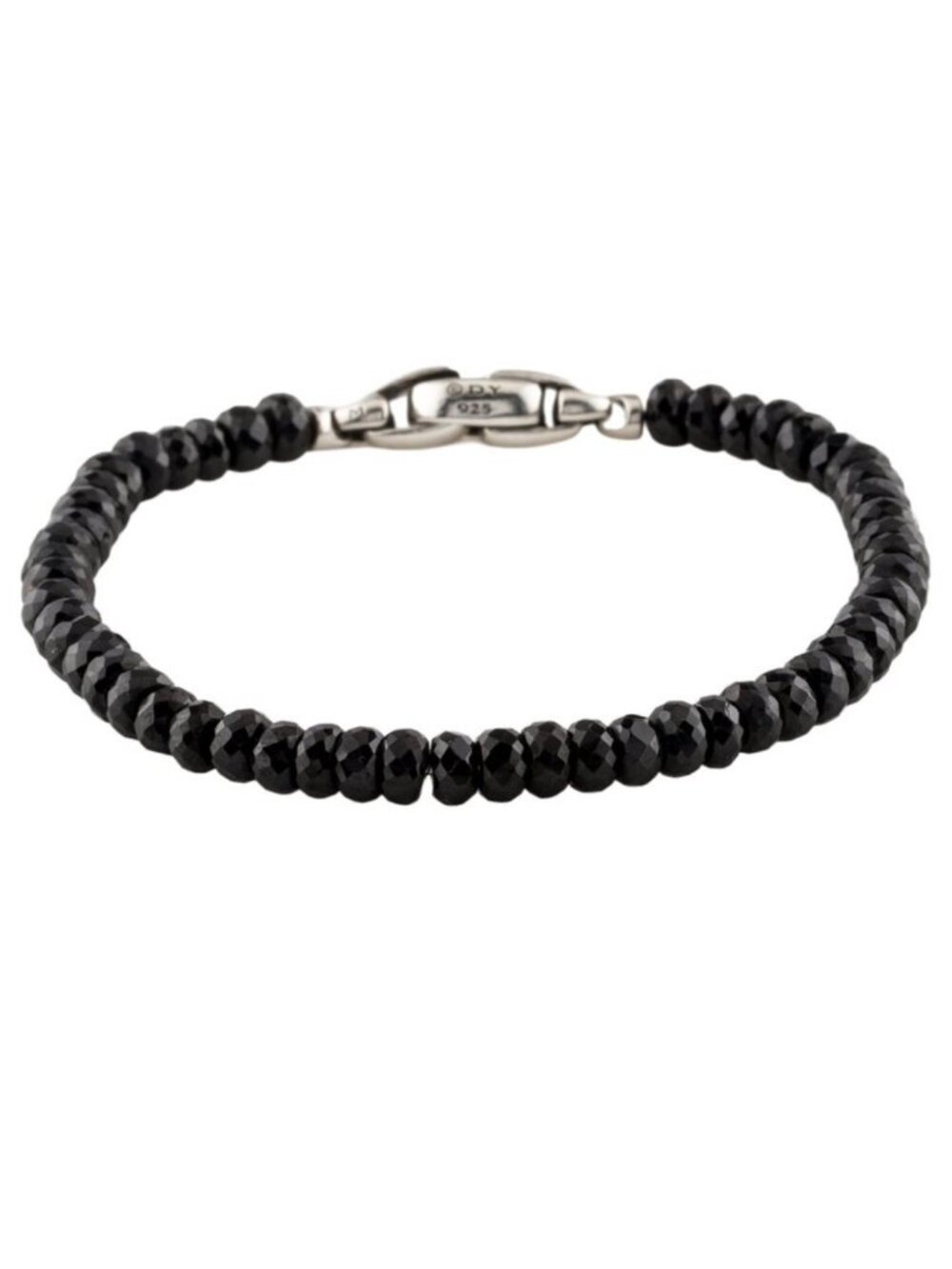 DAVID YURMAN STERLING SILVER 925 SPINEL SPIRITUAL BEAD BRACELET